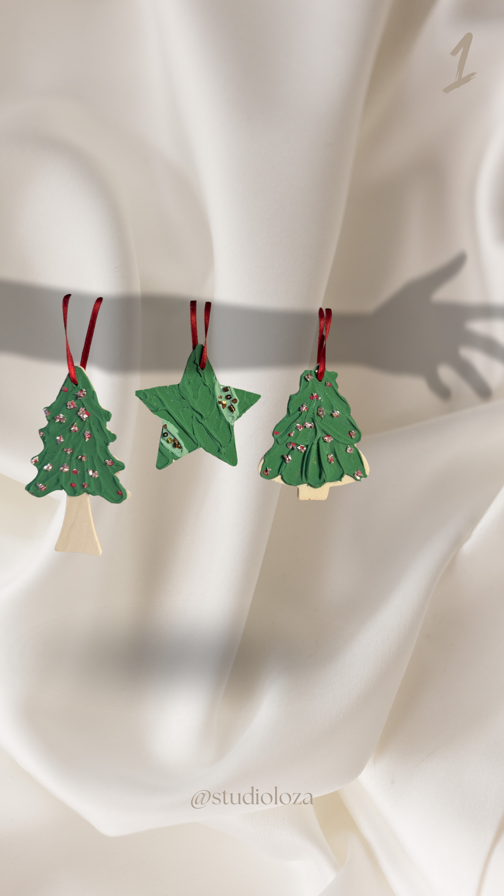 Mini-pendentifs de Noël